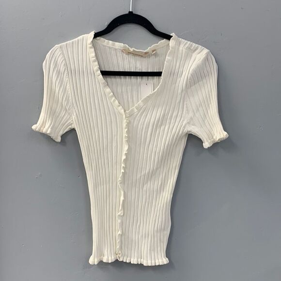 Soft Surroundings sweater tee - Picture 1 of 6